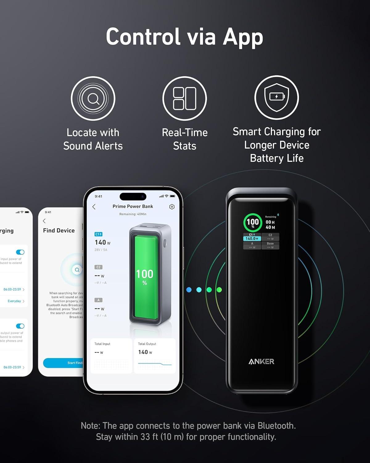 Anker Prime 27,650mAh 250W 3-Port Power Bank - Bhagwati