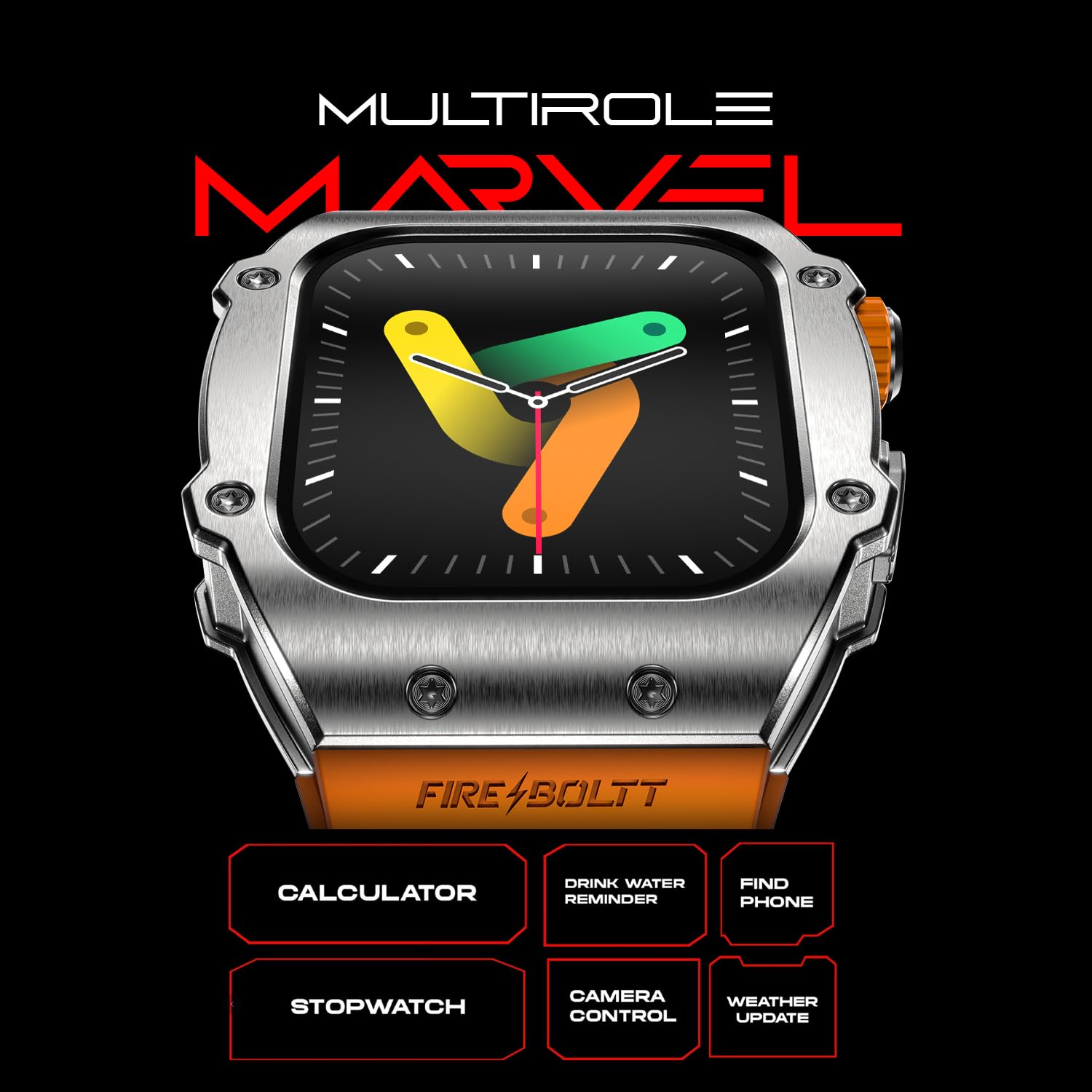 FIRE-BOLTT ASPHALT NEWLY LAUNCHED RACING EDITION SMART WATCH 1.91” FULL TOUCH SCREEN