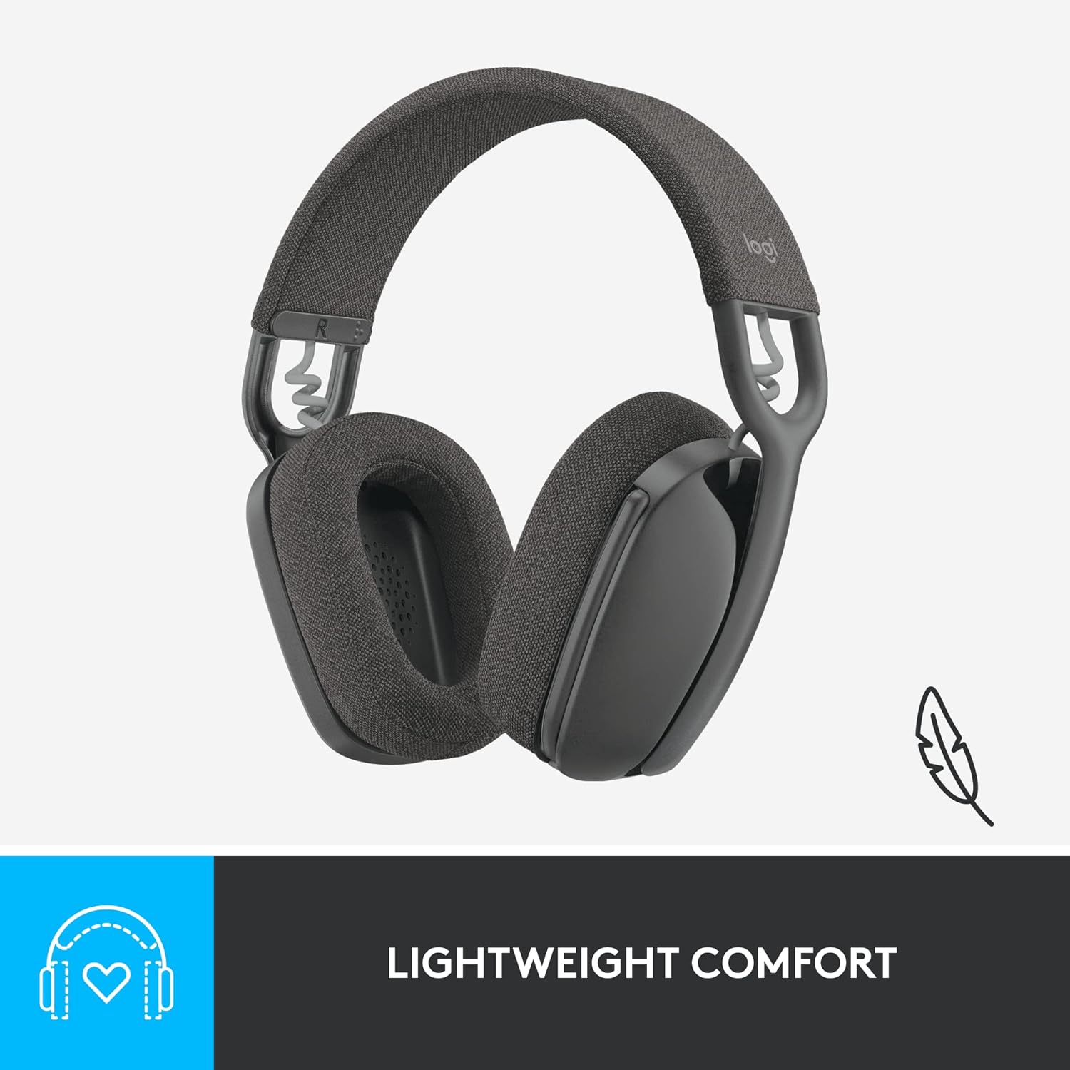 LOGITECH ZONE VIBE 100 LIGHTWEIGHT WIRELESS OVER-EAR HEADPHONES