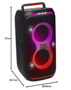 JBL PARTYBOX 120 WIRELESS BLUETOOTH 160W PARTY SPEAKER, AI SOUND BOOST, FUTURISTIC LIGHT SHOW,
