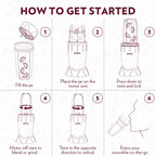 BOROSIL NUTRIFRESH PB31 PORTABLE MINI-BLENDER & GRINDER