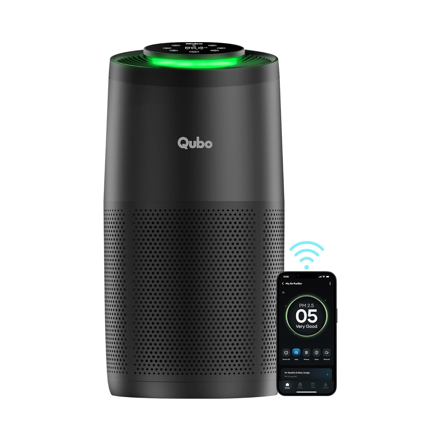 Qubo Smart Air Purifier for Home by Hero Group