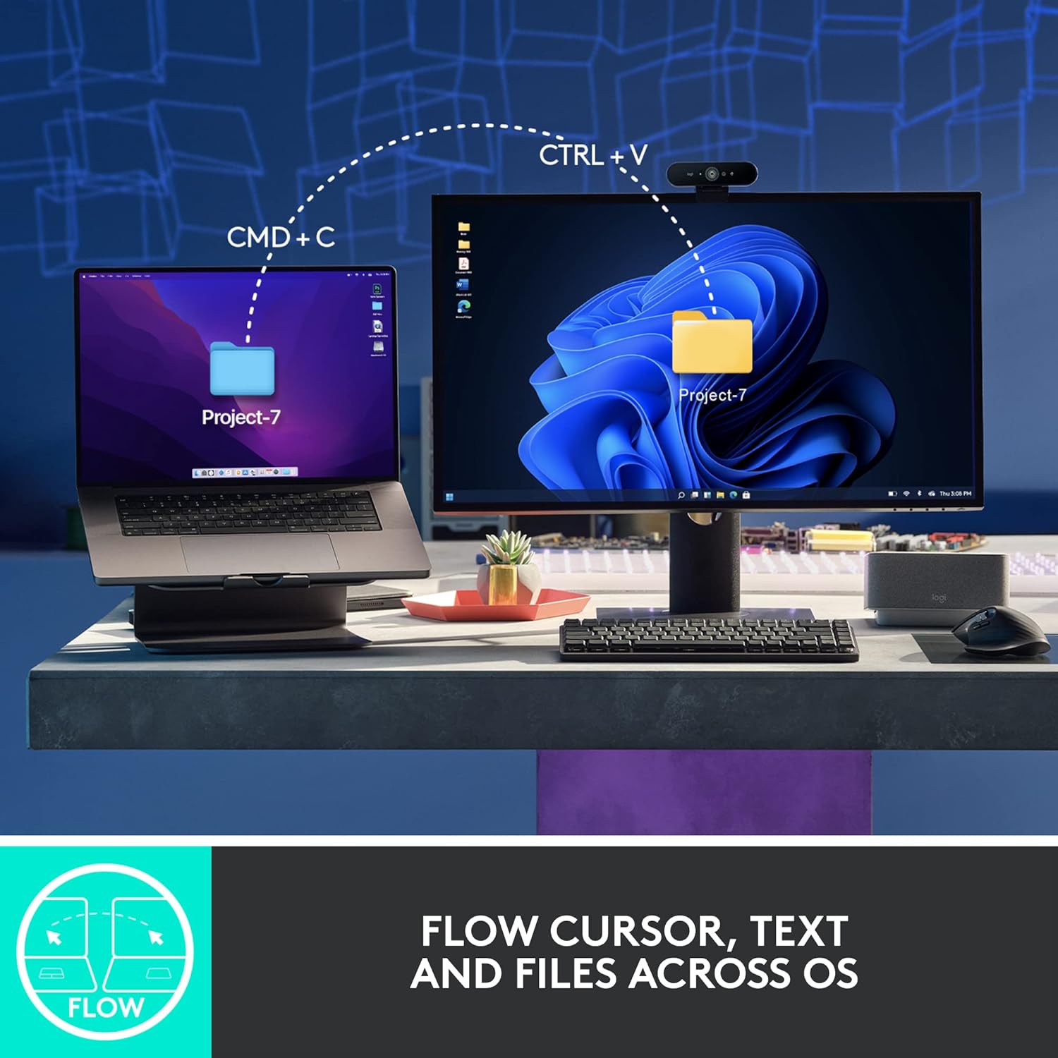 LOGITECH MX MASTER 3S - WIRELESS PERFORMANCE MOUSE WITH ULTRA-FAST SCROLLING