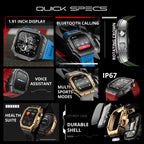 FIRE-BOLTT ASPHALT NEWLY LAUNCHED RACING EDITION SMART WATCH 1.91” FULL TOUCH SCREEN