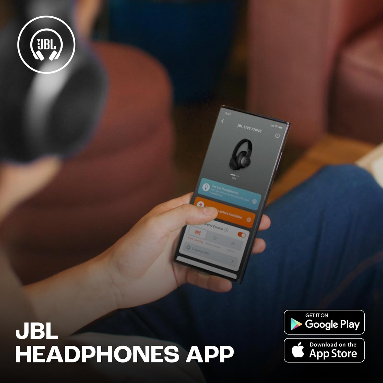 JBL TUNE 770NC WIRELESS OVER EAR ANC HEADPHONES