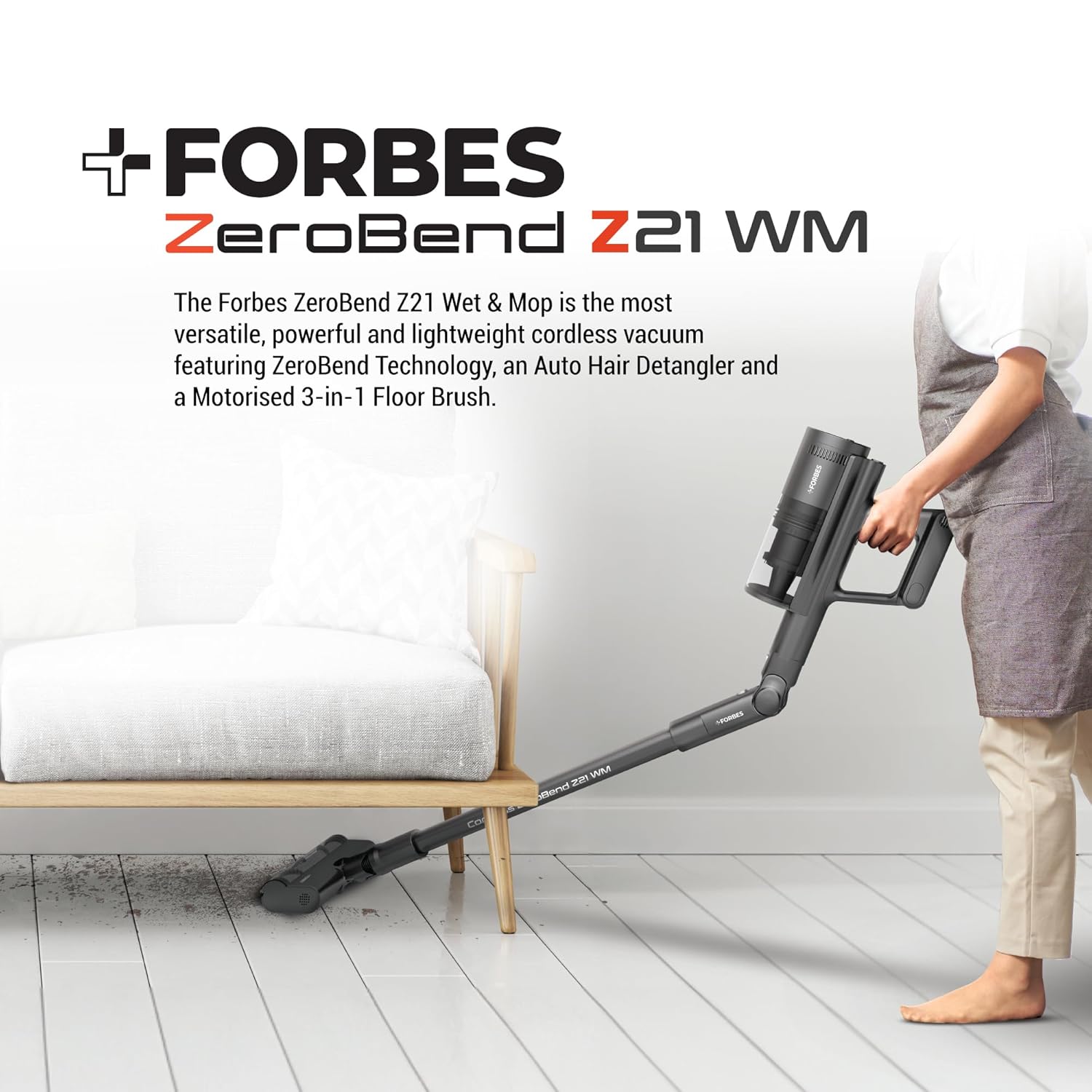 EUREKA FORBES CORDLESS ZEROBEND Z21WM