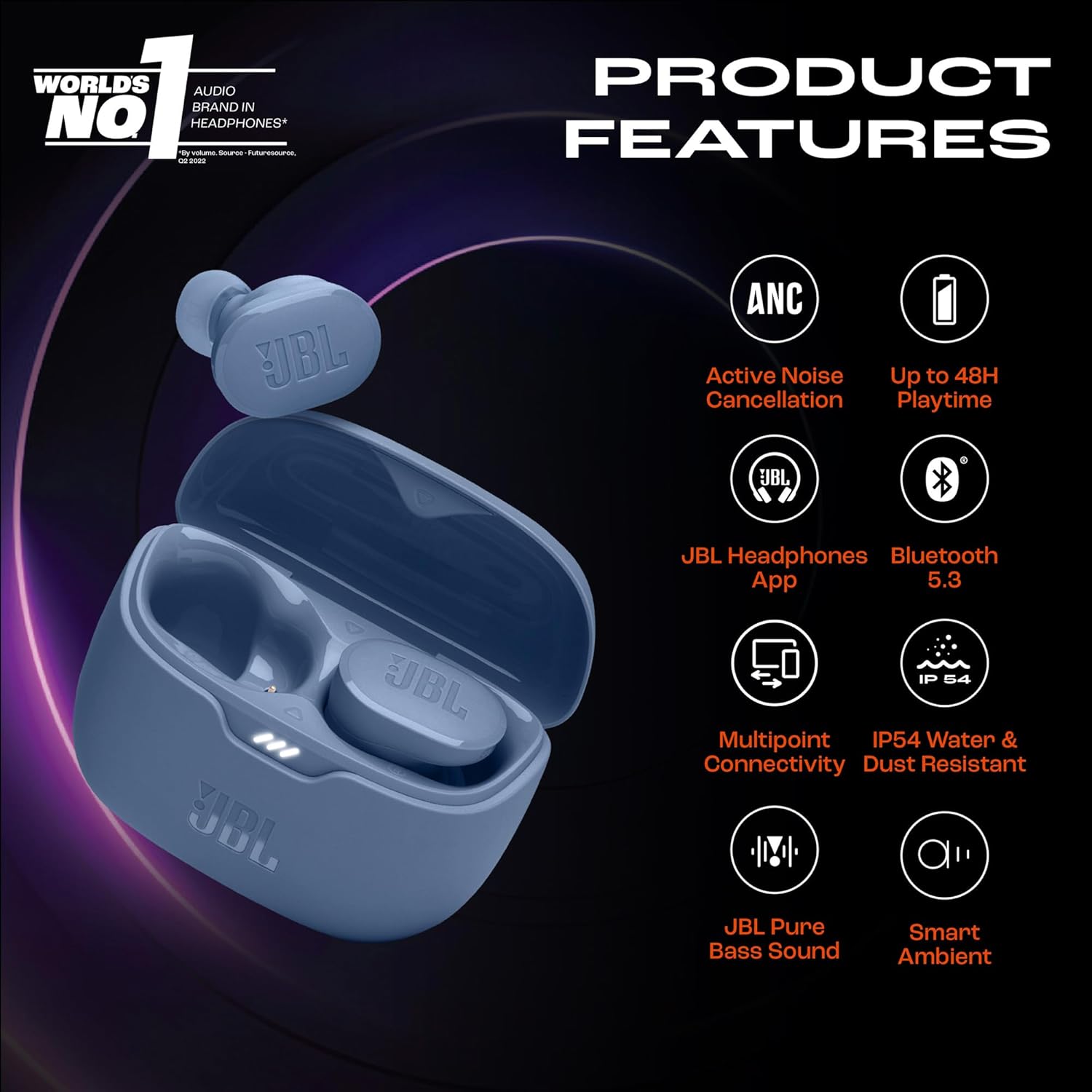 JBL TUNE BUDS 2 IN EAR WIRELESS TWS EARBUDS