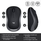 LOGITECH M185 WIRELESS USB MOUSE