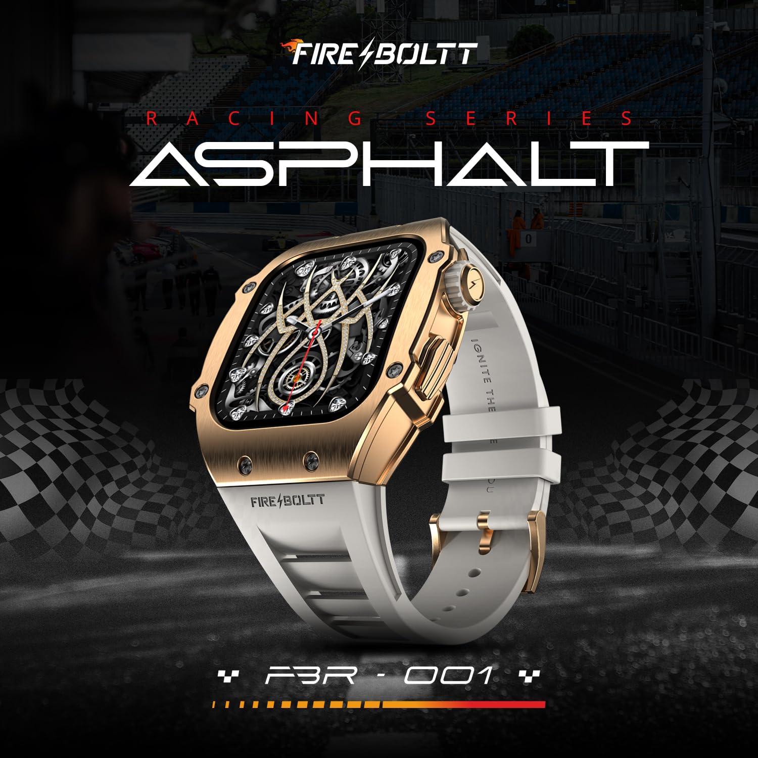 FIRE-BOLTT ASPHALT NEWLY LAUNCHED RACING EDITION SMART WATCH 1.91” FULL TOUCH SCREEN