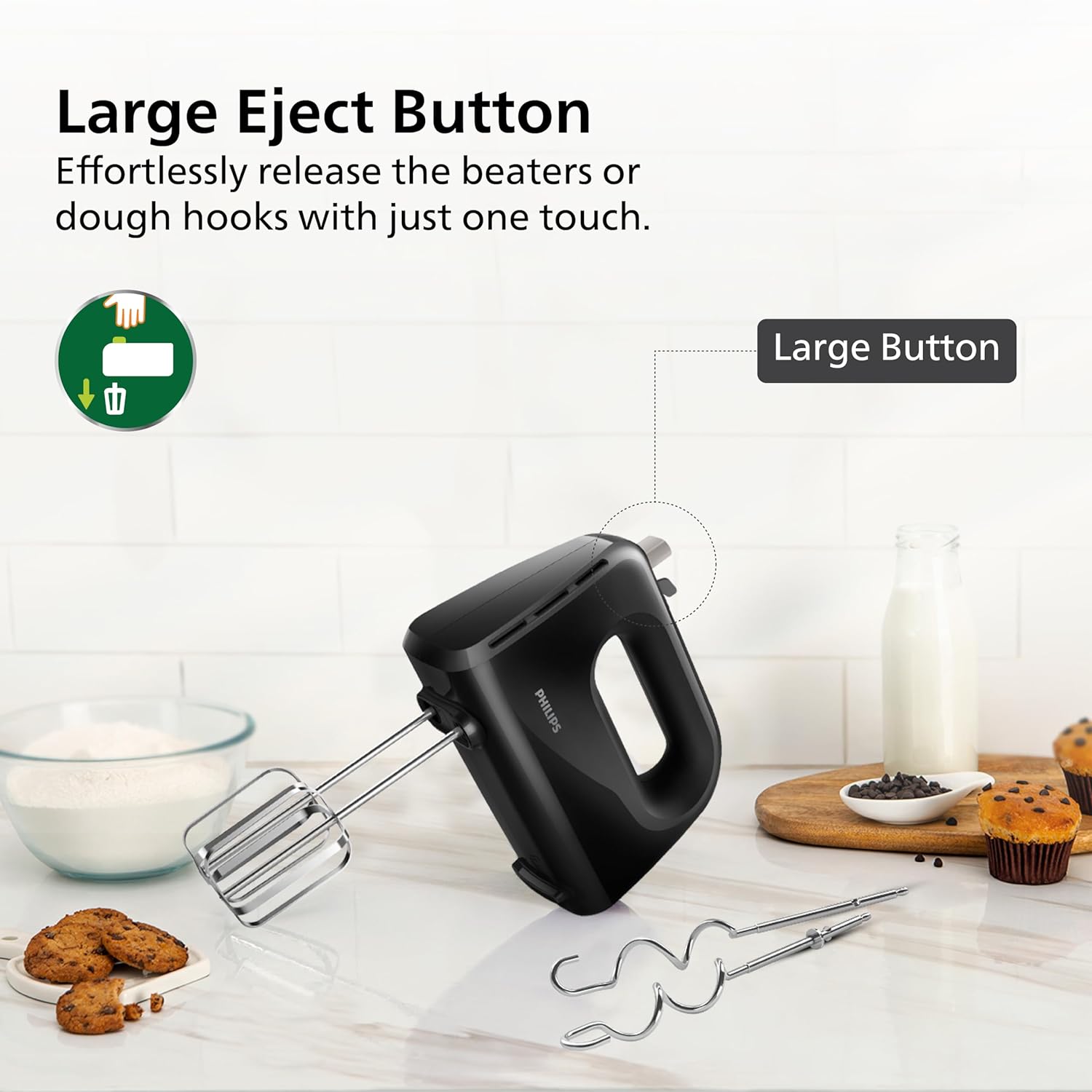 PHILIPS HR3705/10 HAND MIXER