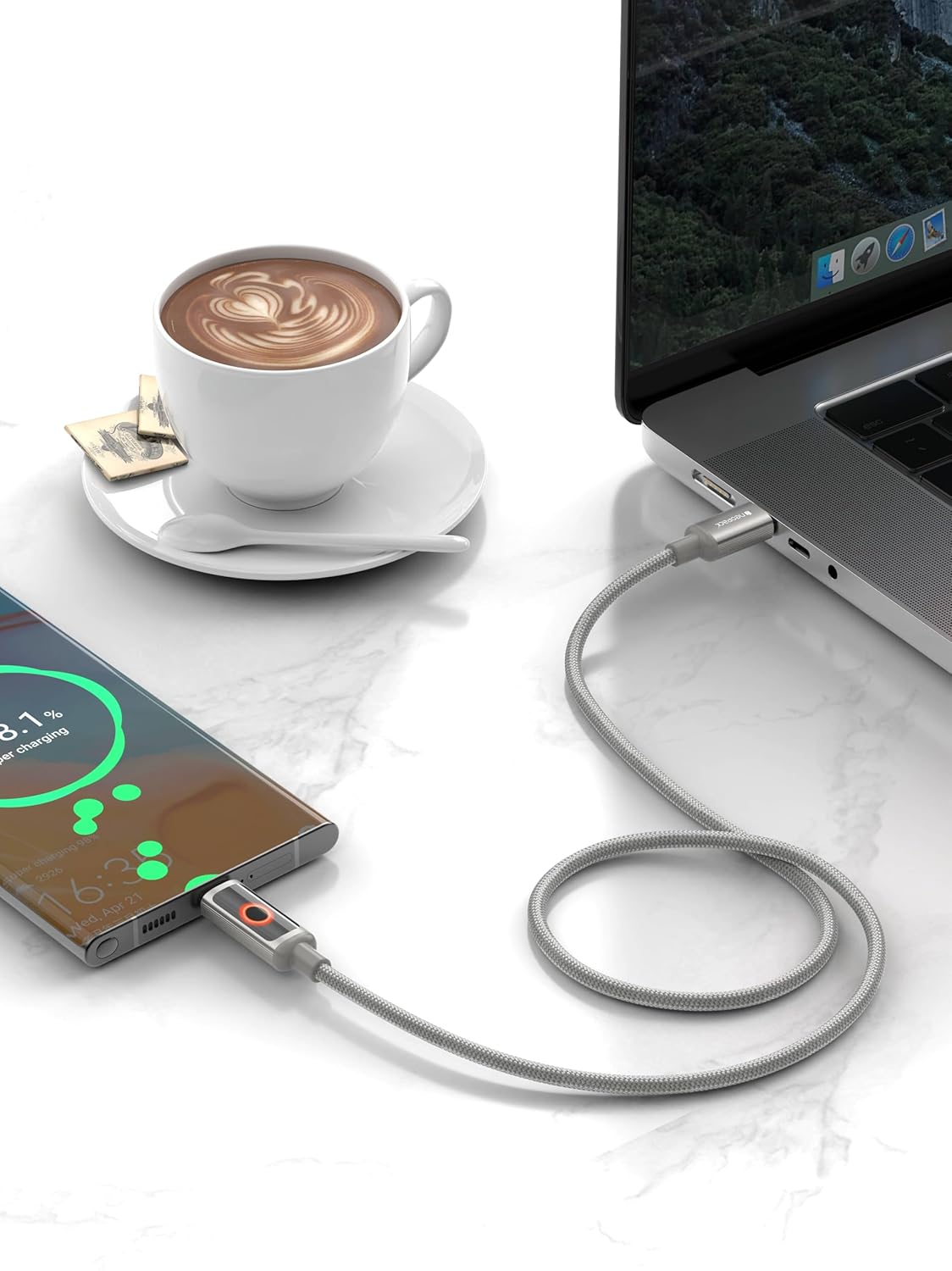 Neopack 1.5M USB-C to C Connector Smart Auto-off