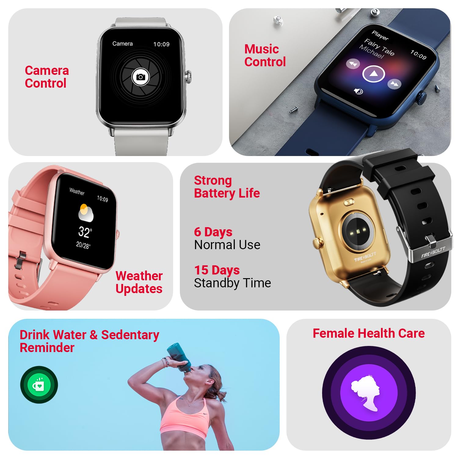 FIRE-BOLTT NINJA CALL PRO PLUS SMART WATCH 1.83 INCH WITH BLUETOOTH CALLING