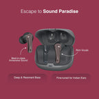 FINGERS ANC-PARADISE TWS EARBUDS (GunMetal)