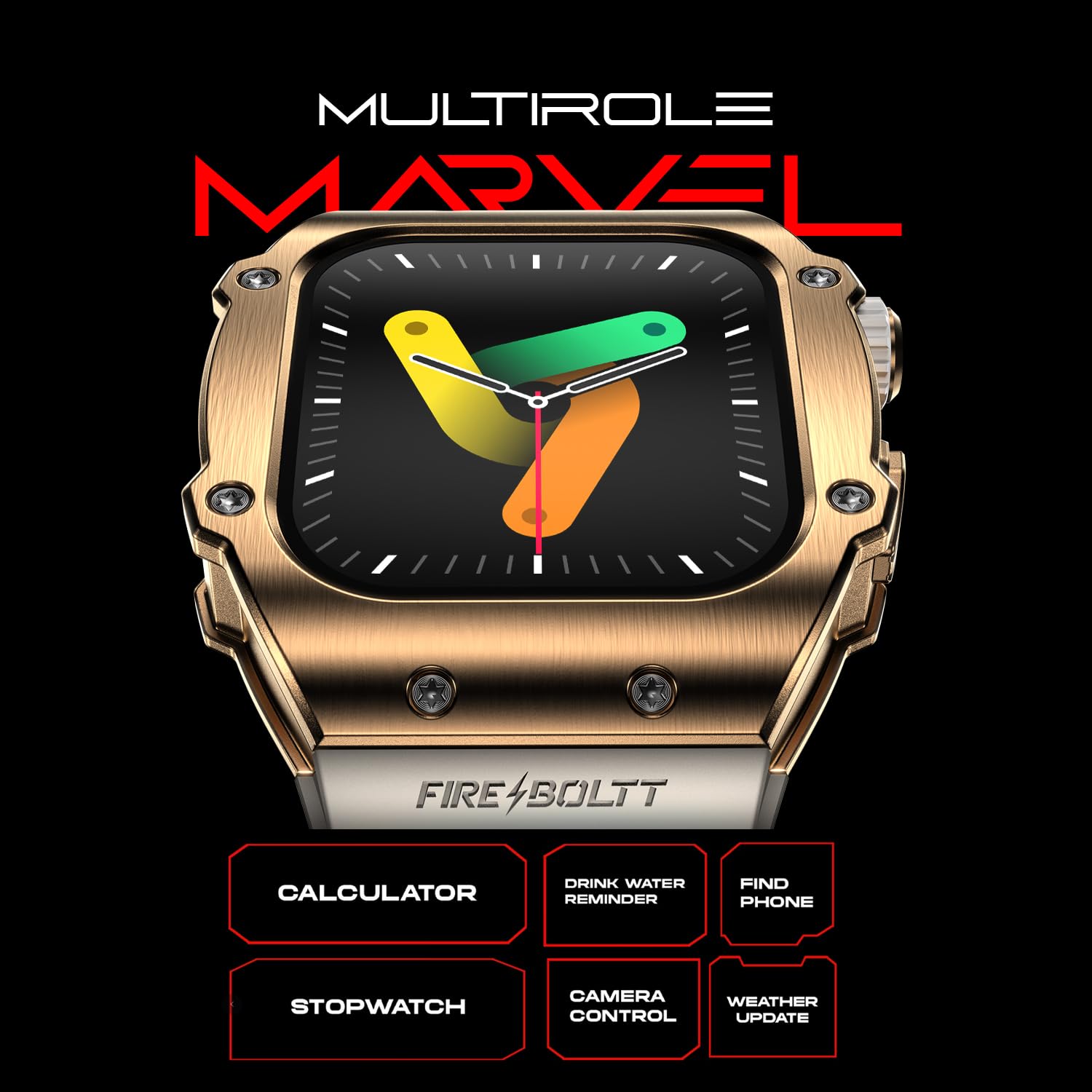 FIRE-BOLTT ASPHALT NEWLY LAUNCHED RACING EDITION SMART WATCH 1.91” FULL TOUCH SCREEN
