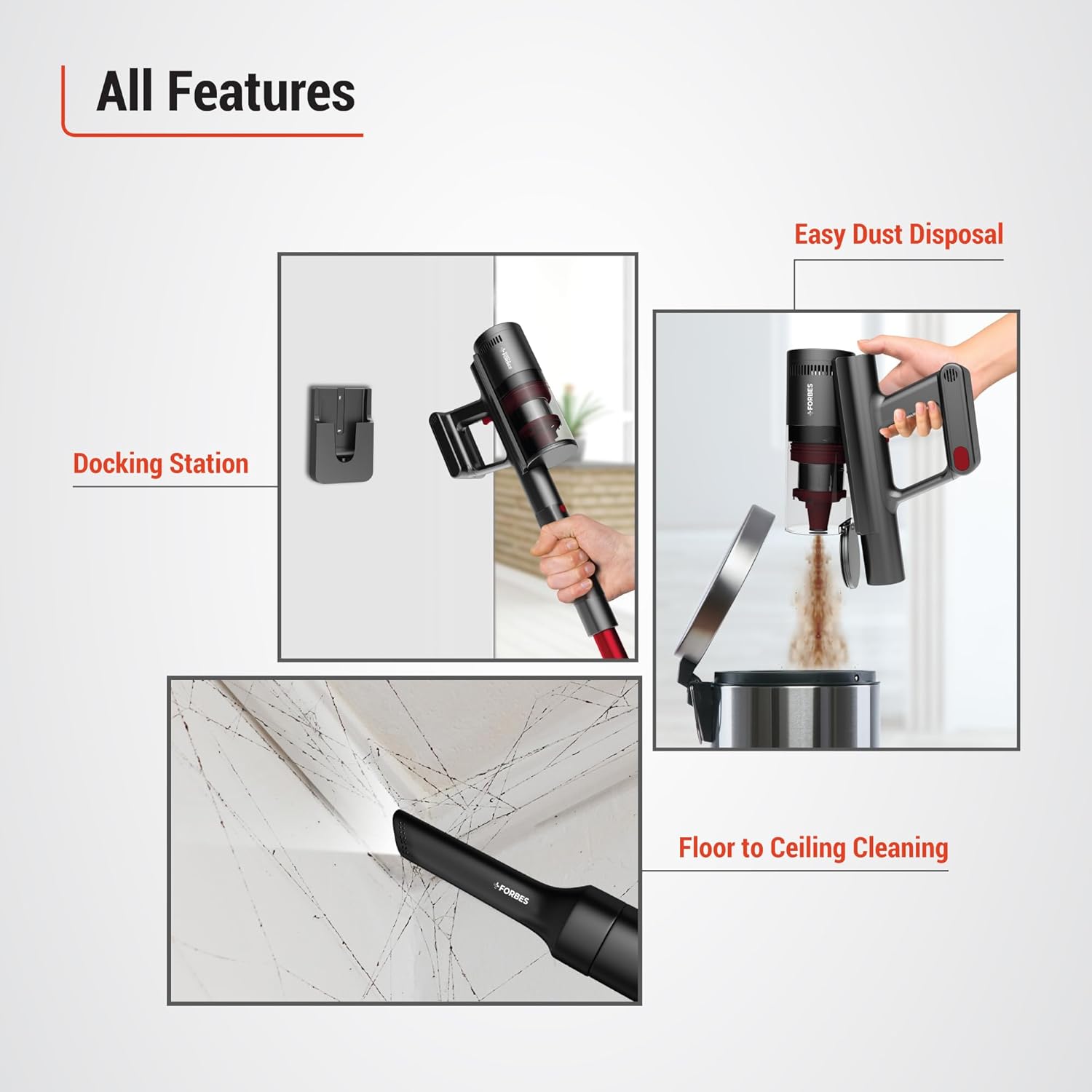 EUREKA FORBES ZERO BEND Z15 VACUUM CLEANER