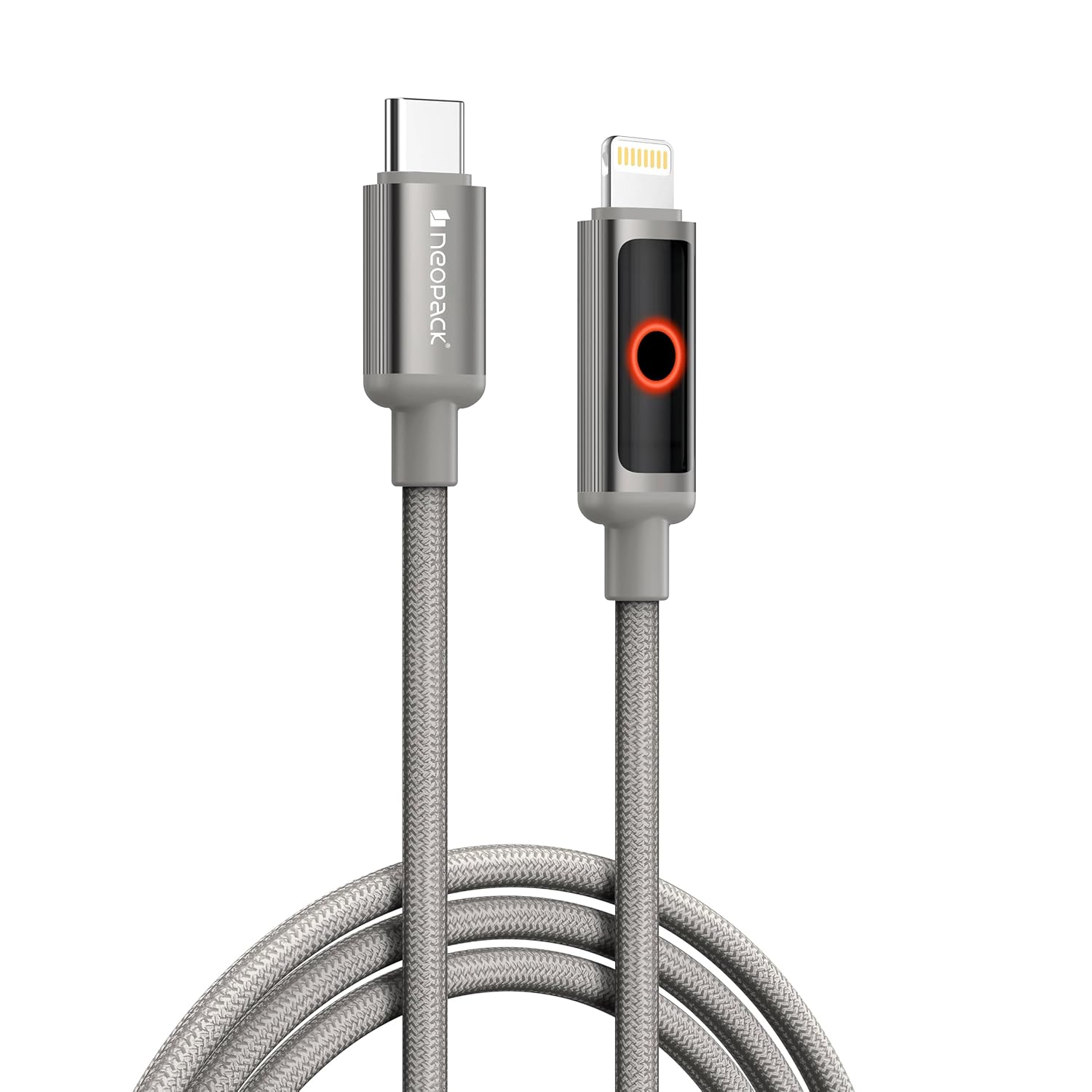 Neopack 1.5M USB-C to Lightning Connector Smart Auto-off Cable