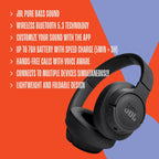 JBL TUNE 720BT WIRELESS OVER EAR HEADPHONES