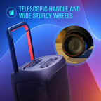 JBL Partybox 520 Wireless Bluetooth Party Speaker with Wireless Mic