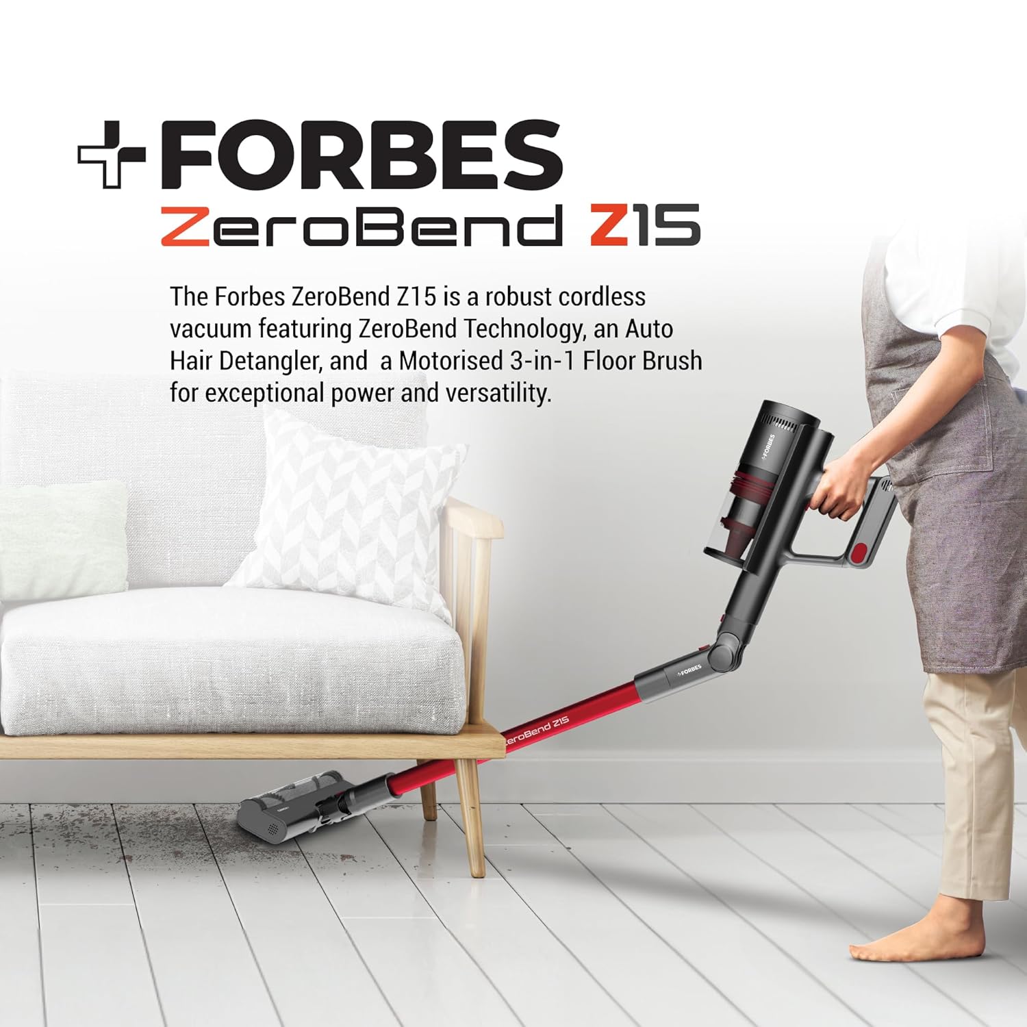 EUREKA FORBES ZERO BEND Z15 VACUUM CLEANER