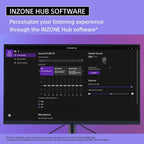 SONY INZONE H5 WIRELESS GAMING HEADSET,360 SPATIAL SOUND,WORKS,WH-G500