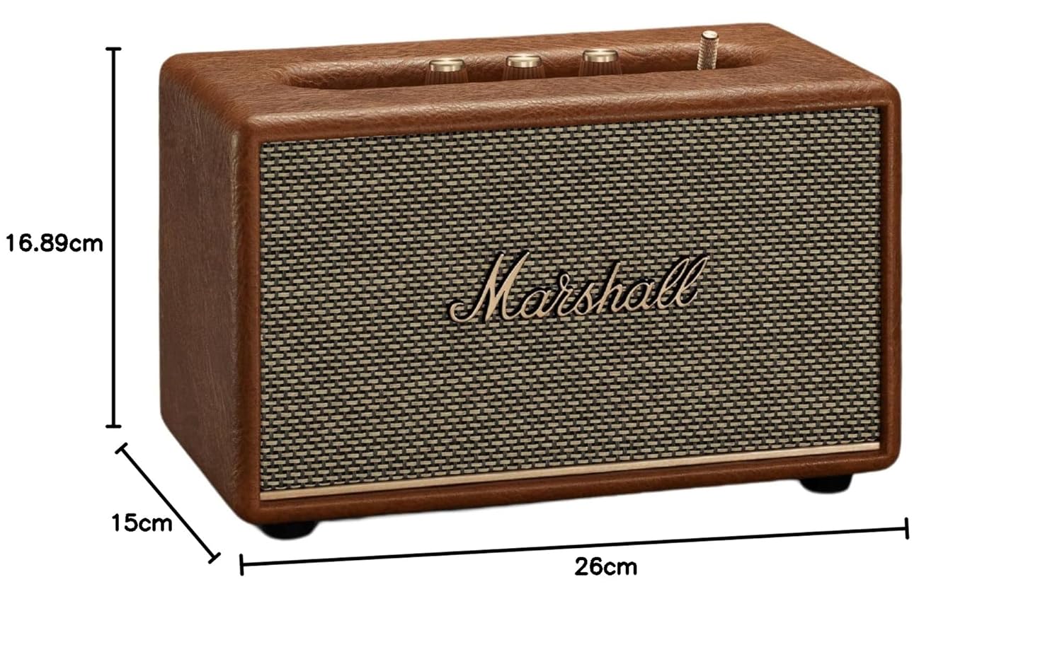 MARSHALL ACTON III WIRED CONNECTIVITY STEREO HOME SPEAKERS