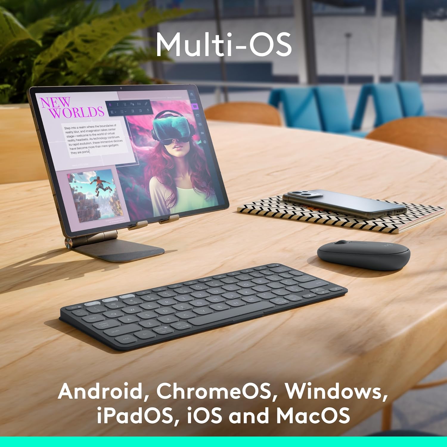 LOGITECH KEYS-TO-GO 2 PORTABLE BLUETOOTH KEYBOARD