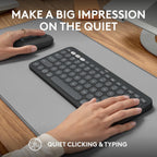LOGITECH PEBBLE 2 COMBO, WIRELESS KEYBOARD AND MOUSE