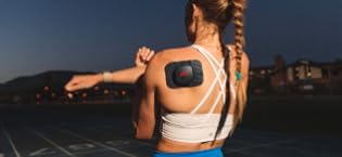 HYPERVOLT GO 2 IN BLACK - FEATURING QUIET GLIDE TECHNOLOGY - HANDHELD PERCUSSION MASSAGE GUN