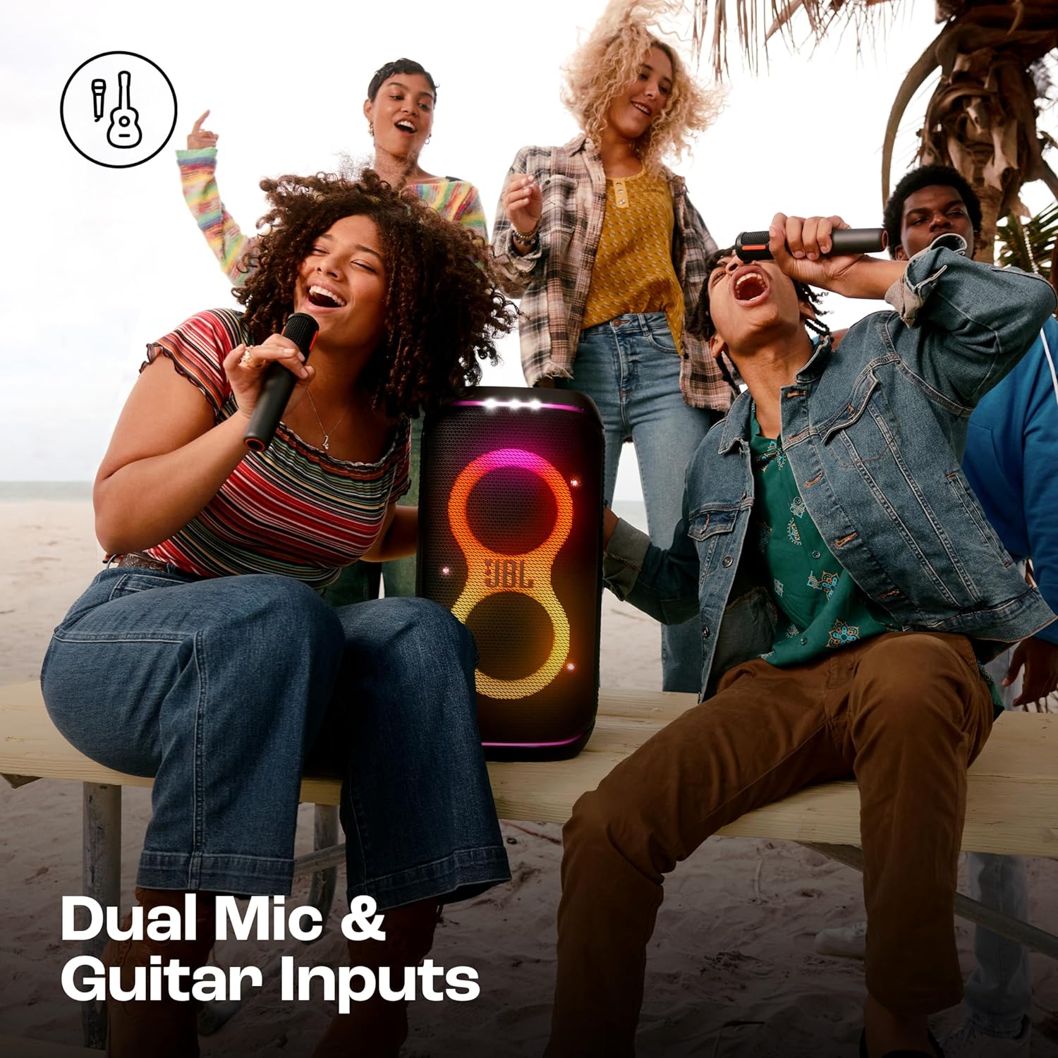 JBL PARTYBOX 120 WIRELESS BLUETOOTH 160W PARTY SPEAKER, AI SOUND BOOST, FUTURISTIC LIGHT SHOW,