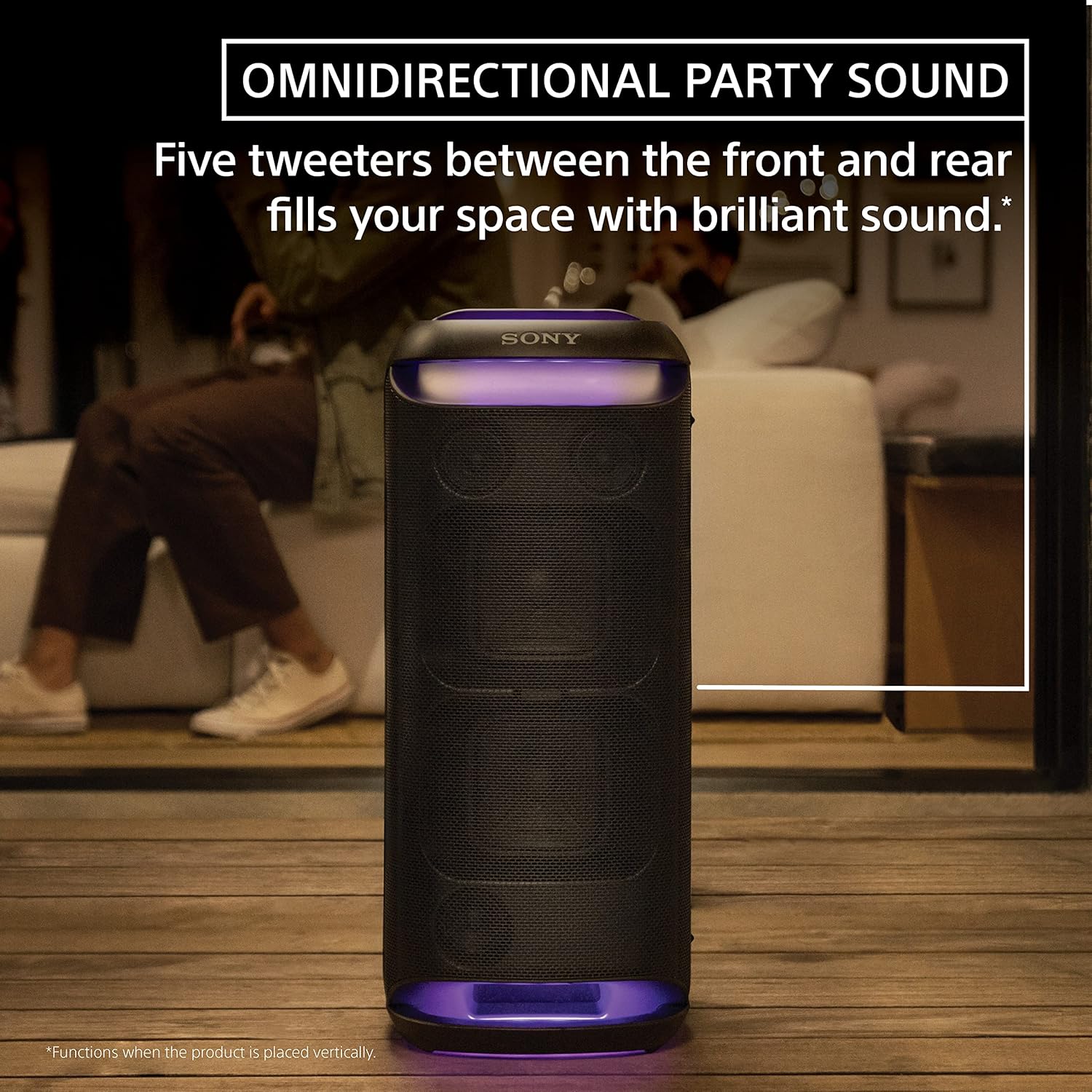 SONY SRS-XV800 X-SERIES WIRELESS PORTABLE BLUETOOTH KARAOKE PARTY SPEAKER