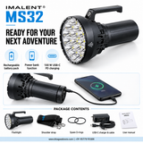 IMALENT MS32 200,000 Lumen Searchlight Flashlight - Bhagwati