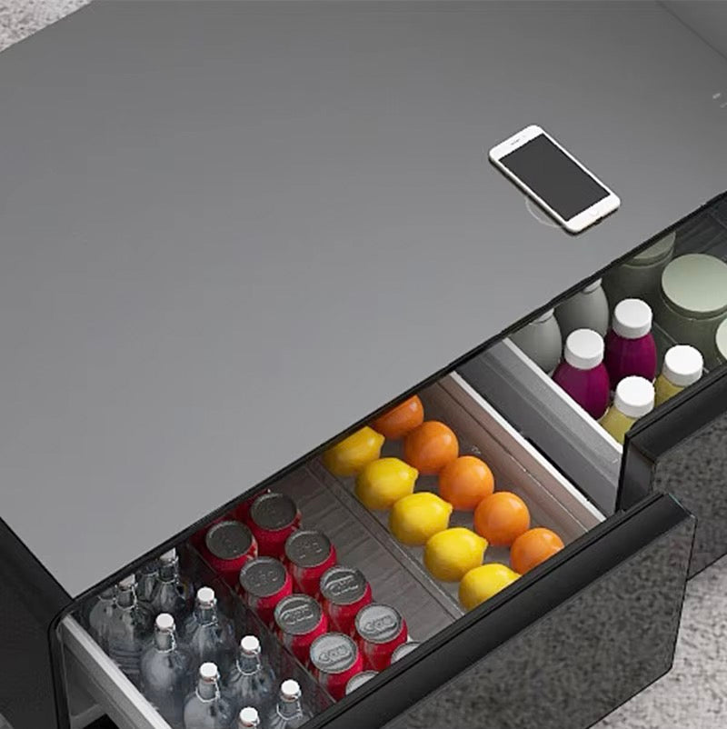 Primst Smart Refrigerator Coffee Table by Bhagwati with sleek design and built-in cooling features.