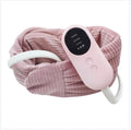 Bhagwati Smart Electric Head Massager Turban with hot compress and vibration, showing a close-up of the device on a user's head.