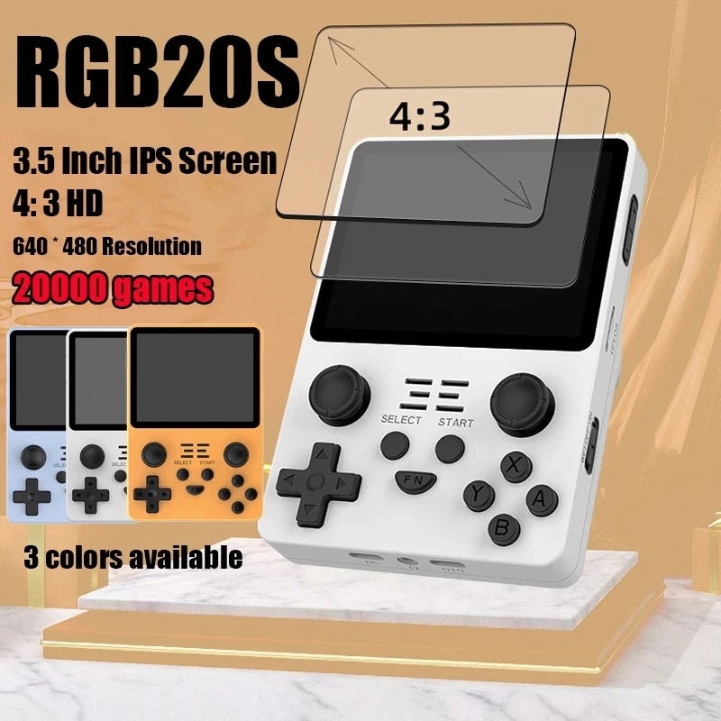 PowKiddy RGB20S Handheld Retro Game Console - Bhagwati