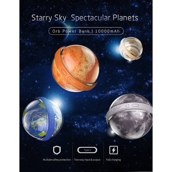 ROCKSPACE ORB POWERBANK TYPE C