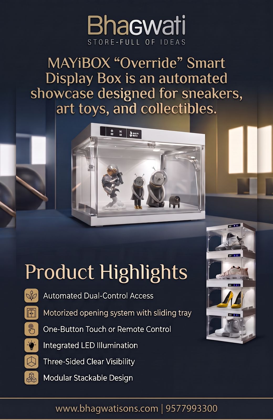MAYiBOX Override Smart Display Box