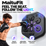 Bhagwati MAITUFIT M4 Professional Smart Music Boxing Machine, wall-mounted trainer with bold wordmark