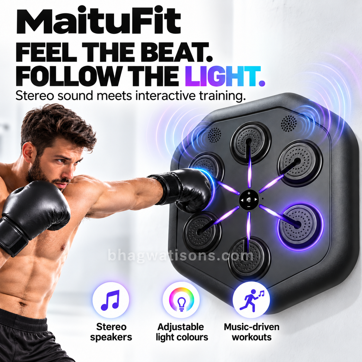 MAITUFIT M4 Professional Smart Music Boxing Machine