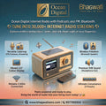Ocean Digital Internet Radio with FM, Podcasts and Bluetooth