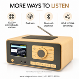 Ocean Digital Internet Radio with FM, Podcasts and Bluetooth - Bhagwati