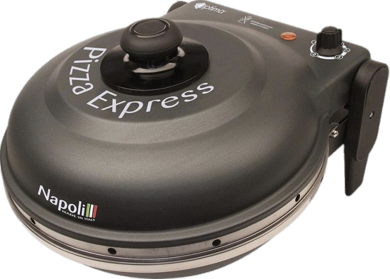 Bhagwati Optima Pizza Express Napoli electric pizza oven with a sleek design and digital controls for authentic homemade pizza cooking.