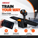 SIBOASI SS-P2300 Smart Table Tennis Robot Training Machine - Bhagwati