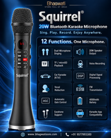 Squirrel All-in-One Portable Karaoke Microphone - Bhagwati