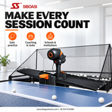 SIBOASI SS-P2300 Smart Table Tennis Robot Training Machine - Bhagwati