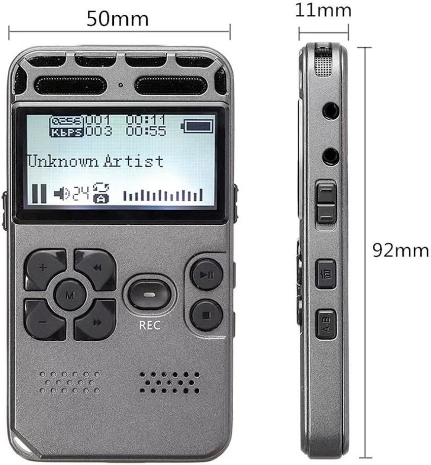 LYKER DIGITAL VOICE RECORDER ACTIVATED DICTAPHONE AUDIO SOUND DIGITAL