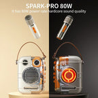 DIVOOM SPARK-PRO BLUETOOTH KARAOKE SPEAKER WITH 2 MIC