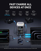Anker SOLIX C300 Portable Power Station (288Wh, 300W Output) - Bhagwati