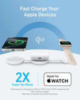 Anker MagGo UFO 3-in-1 Foldable Wireless Charging Station - Bhagwati