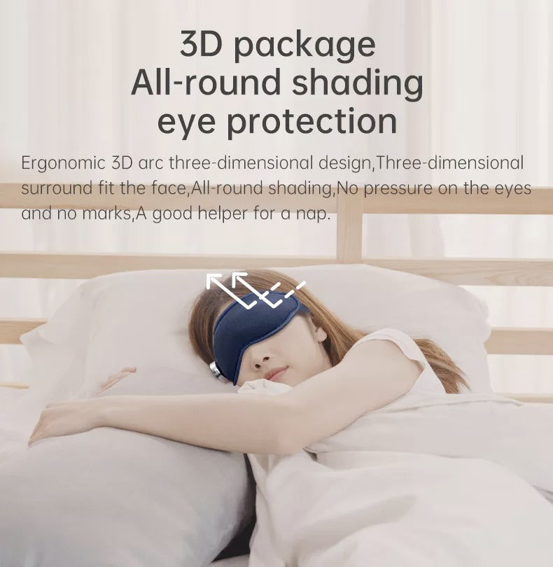 Foldable Eye Mask and Eye Massager with Hot and Cold Compress - Bhagwati