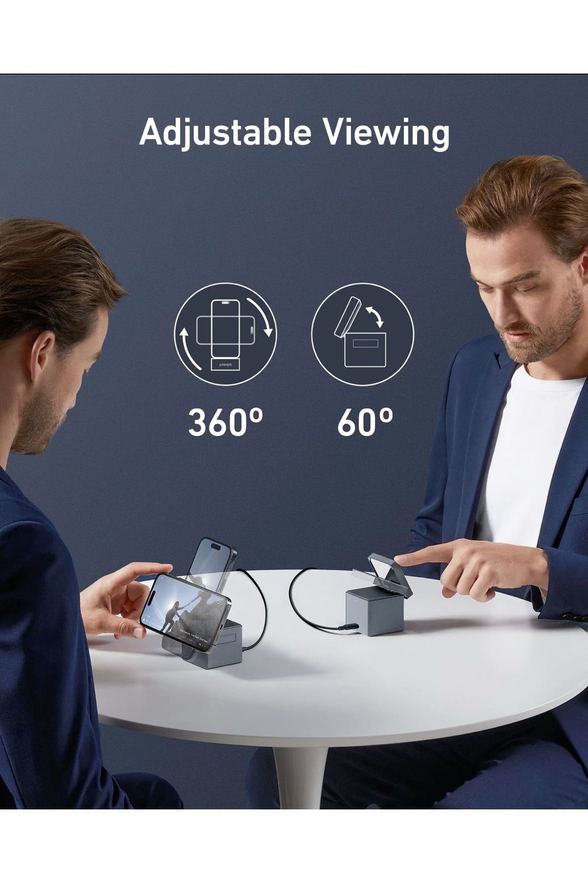 Anker 3-in-1 Cube MagSafe Charging Station